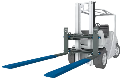 Fork Positioner with Telescopic Forks T466B/T180CT - 1