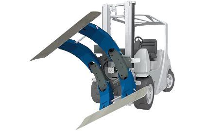Rotating Tissue Roll Clamp T458BT - 1