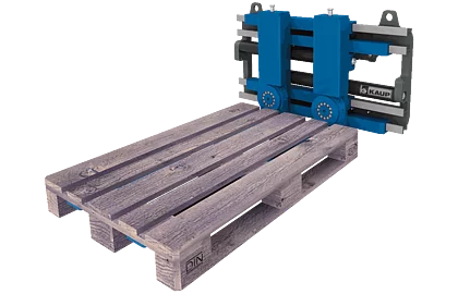 Fork Clamp with Turnable Forks T411D - 4
