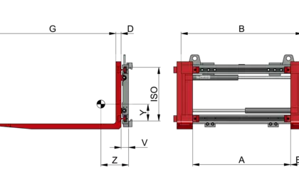 Fork Positioner T160Z - 2