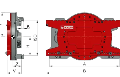 Rotator 360° endless, foundry version T351G - 3