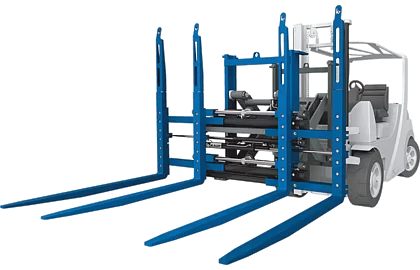 Double Pallet Handler on a Pantograph T429/T149Z - 1